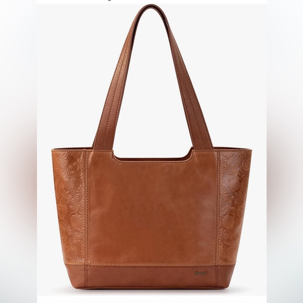 Brown Leather Tote Bag